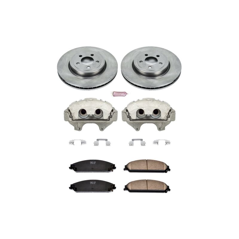 PowerStop Power Stop 05-08 Dodge Magnum Front Autospecialty Kit w/Cals