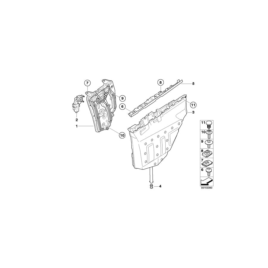 Genuine BMW 51377156787 E93 Water Drain, Left (Inc. 325d, 330i & 330d) | ML Performance US Car Parts