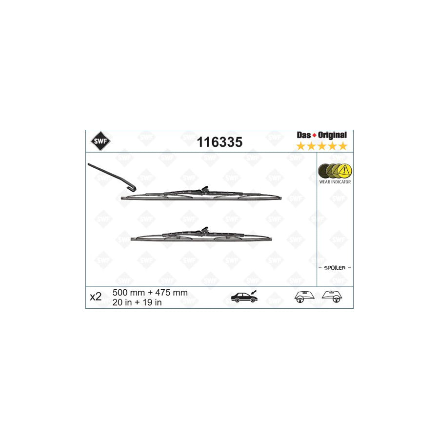 Swf Original 116335 Wiper Blade | ML Performance US Car Parts