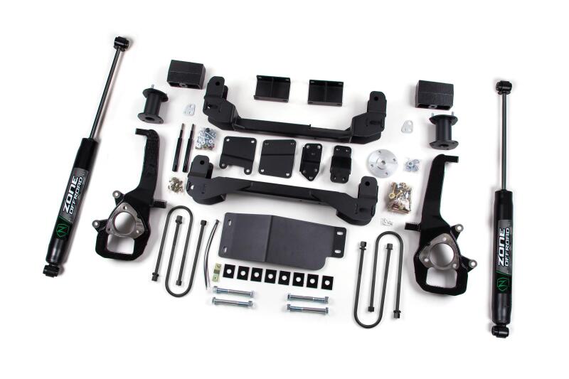 Zone Offroad 06-08 Dodge 1500 4in Suspension System