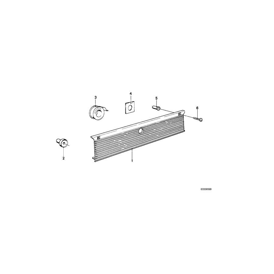 Genuine BMW 51131851078 E21 Base (Inc. 320) | ML Performance US Car Parts