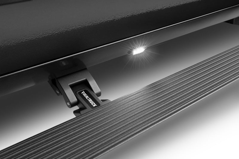 Go Rhino RealTruck 14-24 Toyota 4Runner VoltStep Electric Running Board Kit - Tex. Blk