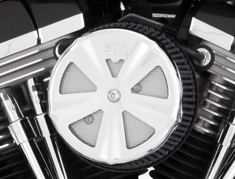 Vance and Hines Vance & Hines Chrome Skullcap Crown Intake Cover