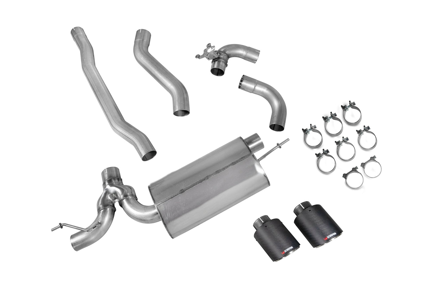 Scorpion SBM085CF BMW 128ti F40 Gpf-Back System With Electronic Valve | ML Performance US US