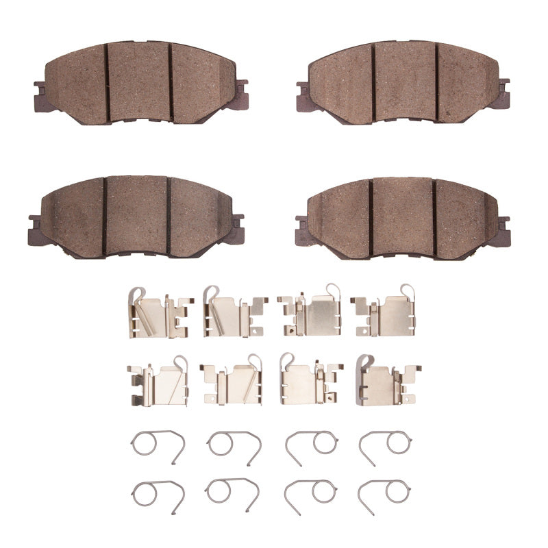 DFC 19-25 Honda Civic Hatchback Front 5000 Advanced Ceramic Brake Pads and Hardware Kit