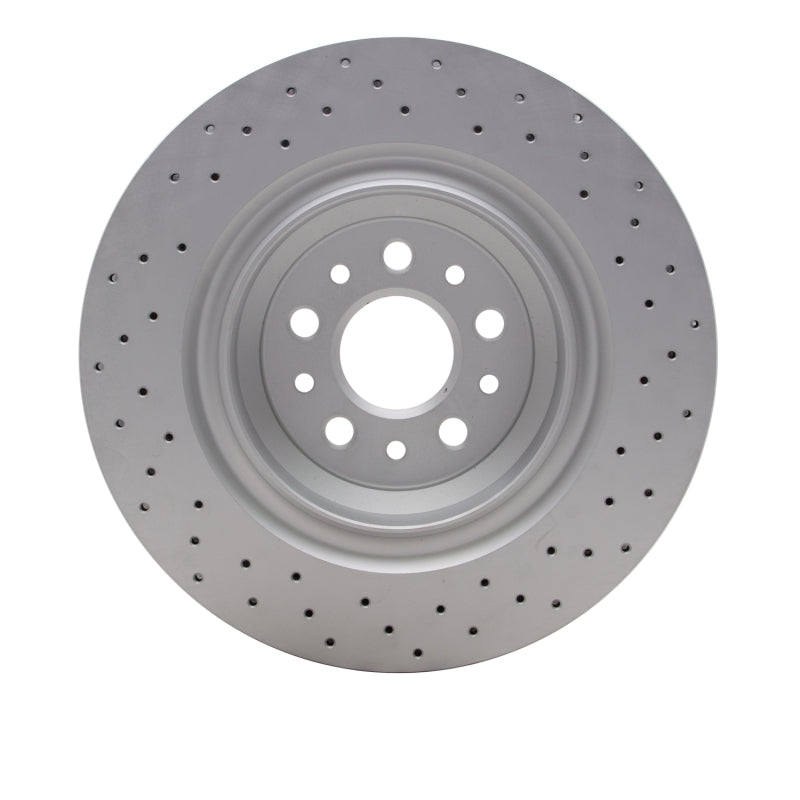 DFC 14-22 Maserati Quattroporte Rear Drilled GeoSPEC Coated Rotor