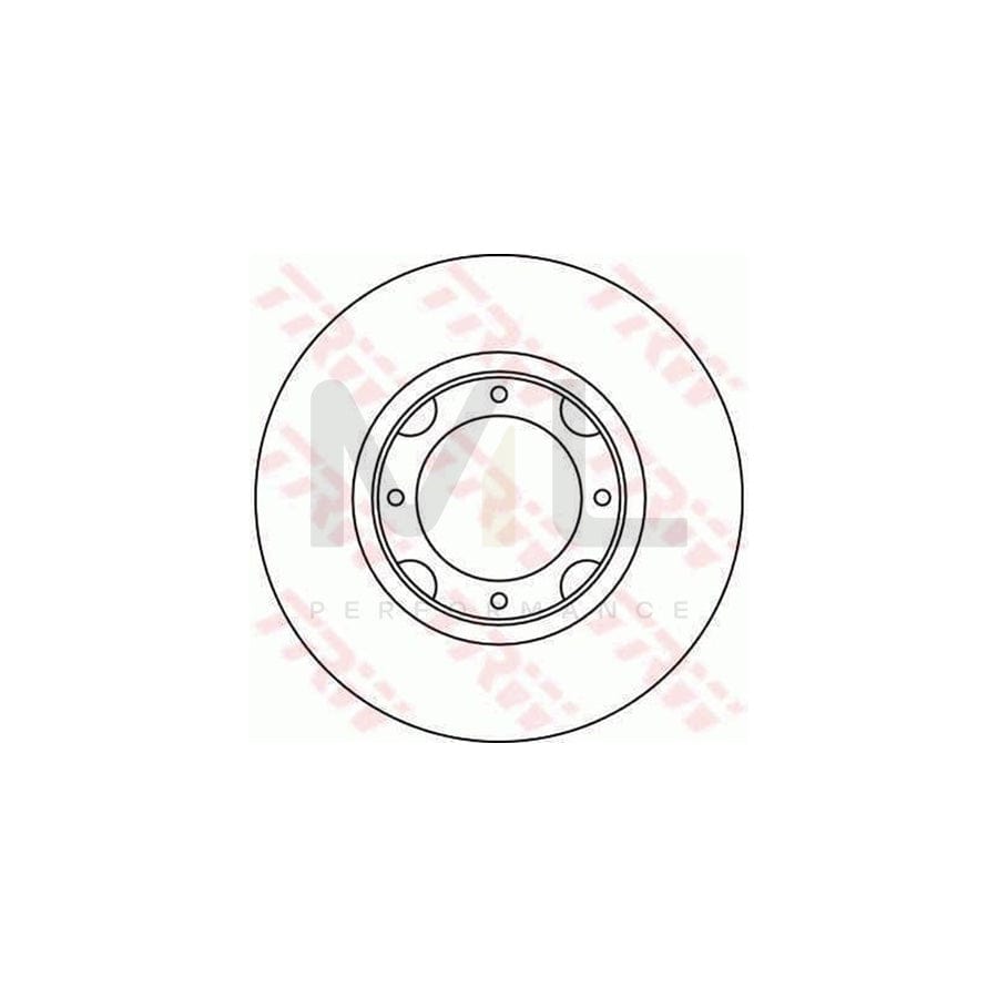 TRW DF1909 Brake Disc Solid | ML Performance Car Parts