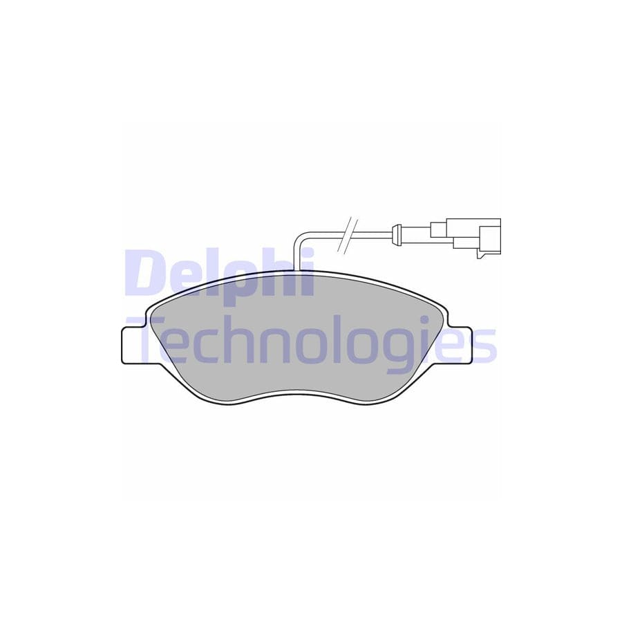 Delphi Lp2299 Brake Pad Set