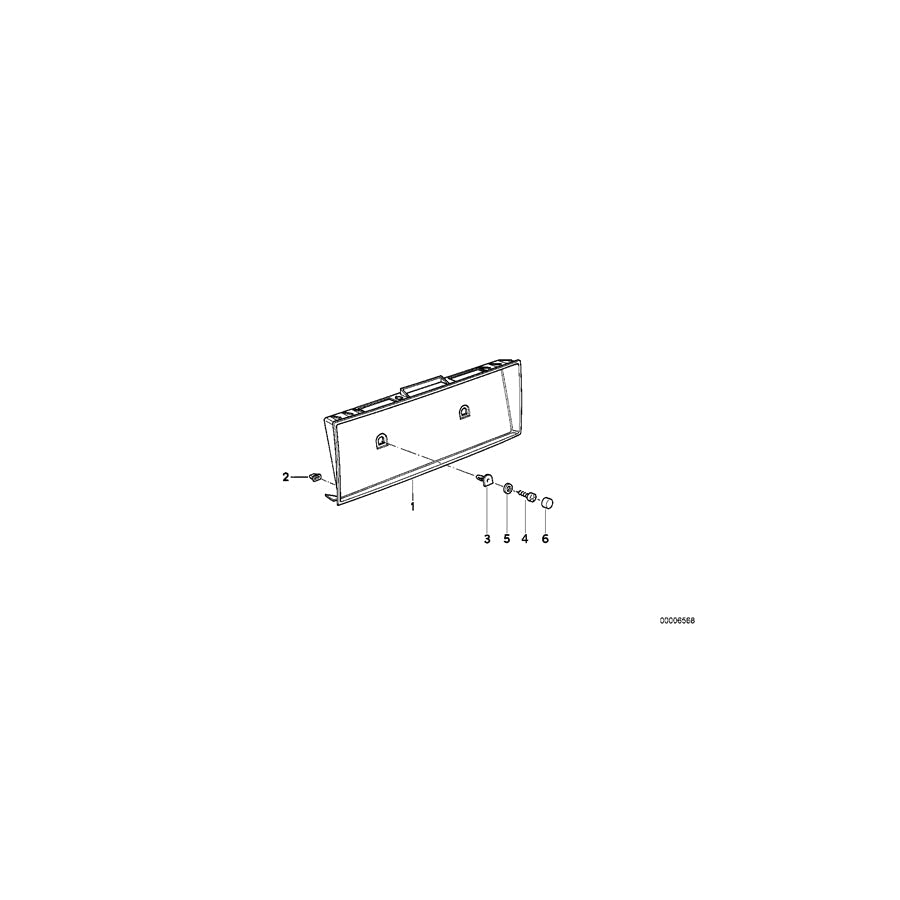 Genuine BMW 51131940559 E31 Grommet (Inc. 840i) | ML Performance US Car Parts