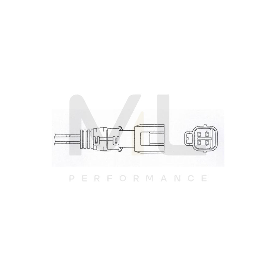 NTK Lambda Sensor / O2 Sensor (NGK 1357) - OZA648-TY17 | ML Car Parts UK | ML Performance