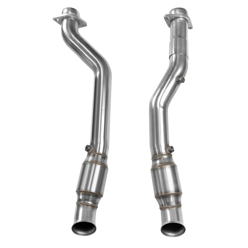 Kooks Headers Kooks 2018+ Jeep Grand Cherokee TrackHawk 6.2L 3in Inlet x 3in OEM Outlet Catted SS Connection Pipes