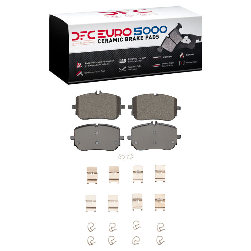 DFC 19-26 Mercedes-Benz CLA250 Front Euro 5000 Ceramic Brake Pads and Hardware Kit