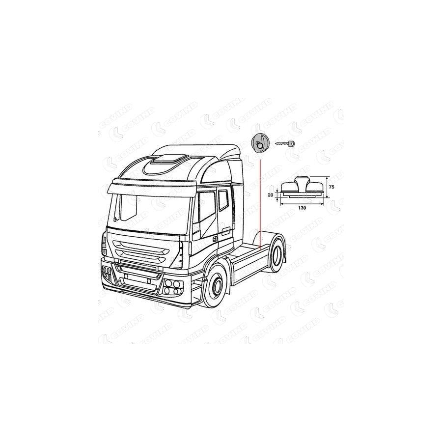 Covind 550/670 Fuel Cap