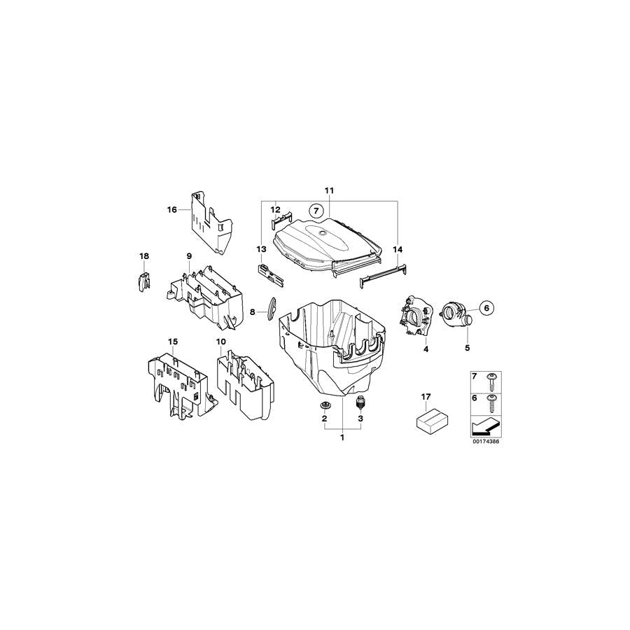 Genuine BMW 12907528949 E84 E87 E90 Grommet (Inc. 325i, 118i & 135i) | ML Performance US Car Parts