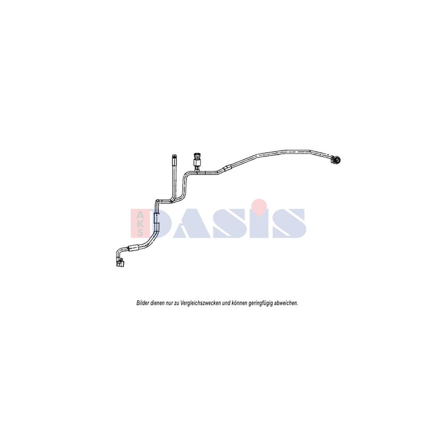 AKS Dasis 885820N High Pressure Line, Air Conditioning for Ford Mondeo