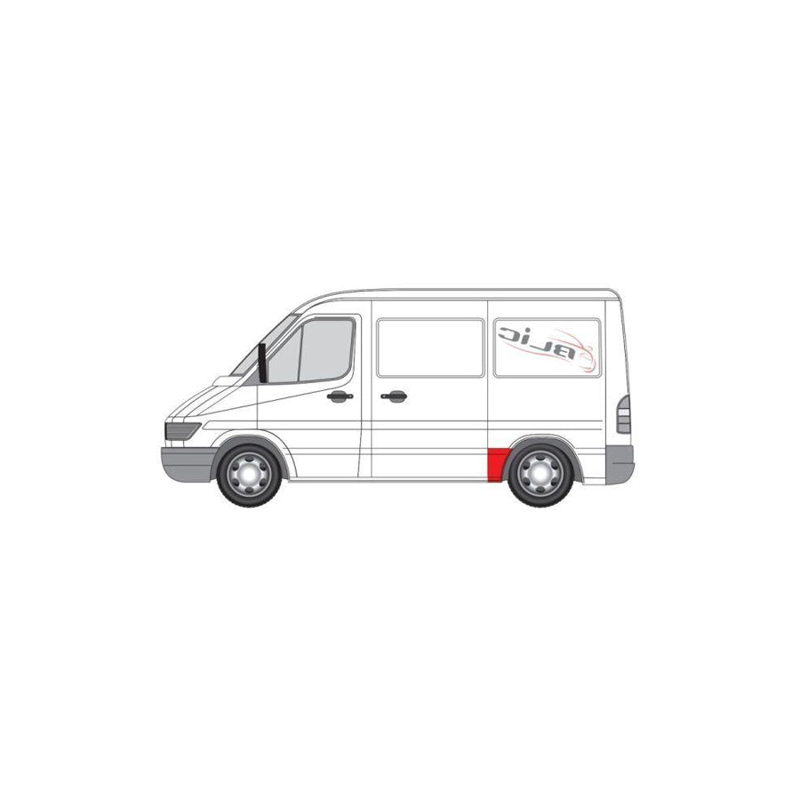 Blic 6504-01-3546562K Wheel Arch Liner