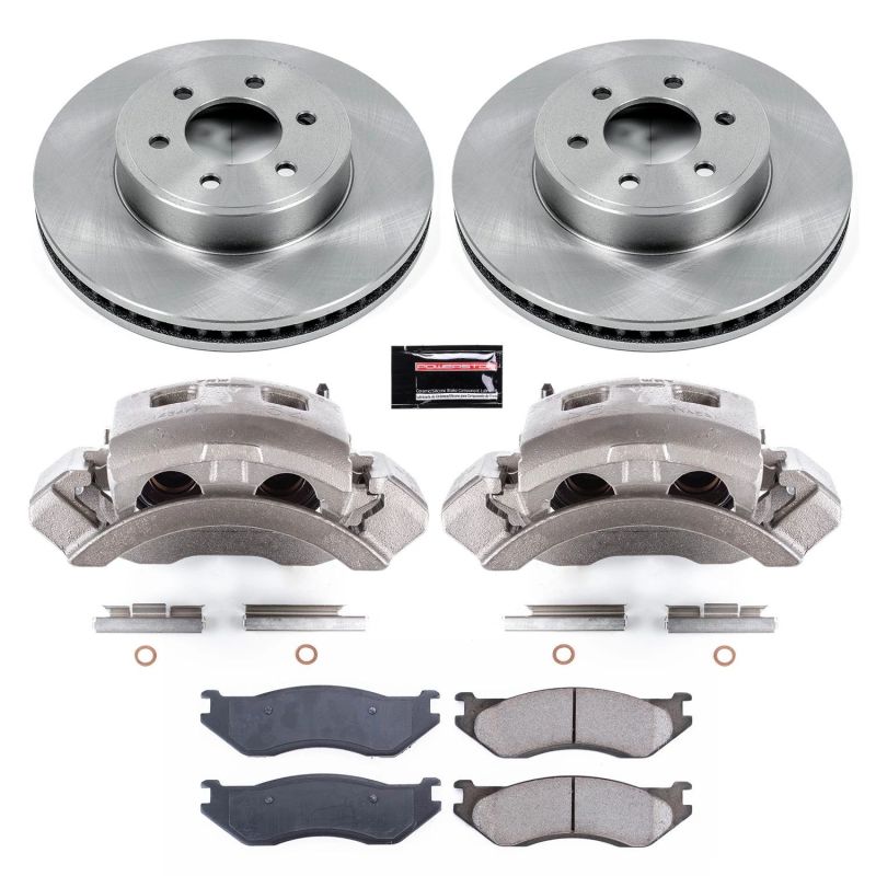 PowerStop Power Stop 2003 Dodge Durango Front Autospecialty Kit w/Cals