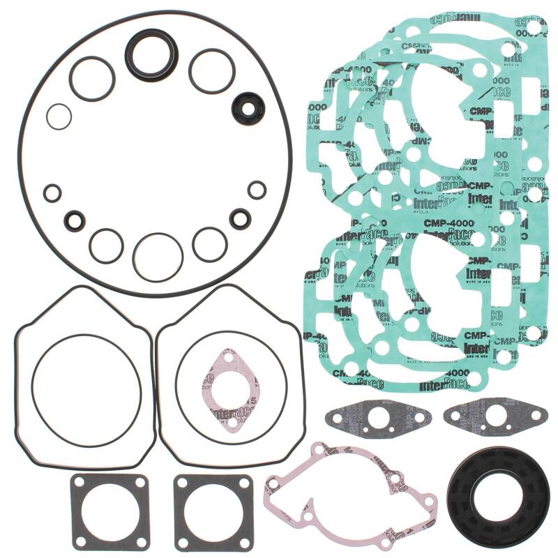 Vertex Pistons Vertex Gaskets 2003 Ski-Doo Grand Touring 700 Complete Gasket Kit w/ Oil Seals
