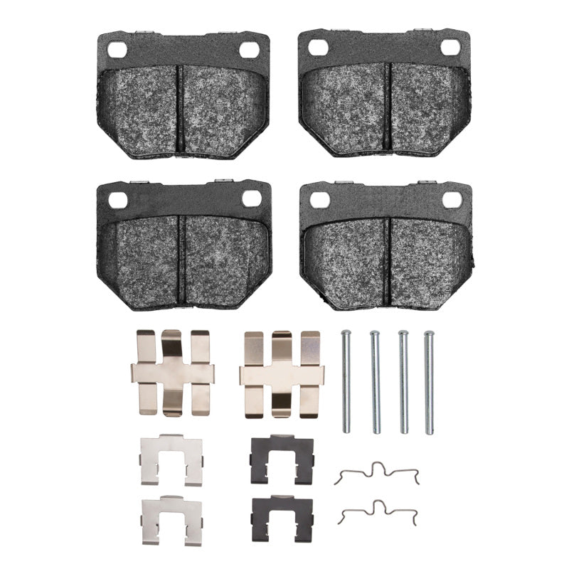 R1 Concepts R1 06-07 Subaru Impreza Rear Semi Met Pads & Hardware Kit