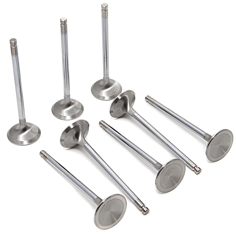 GSC Power Division GSC P-D Mitsubishi 4B11T 23-8N Chrome Polished Exhaust Valve - 30mm Head (+1mm) - Single