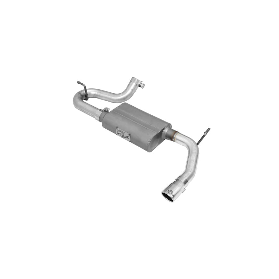 aFe 49-08047-P Axle-Back Exhaust System Jeep Wrangler (JK) 07-18 V6-3.6L/3.8L | ML Performance US Car Parts