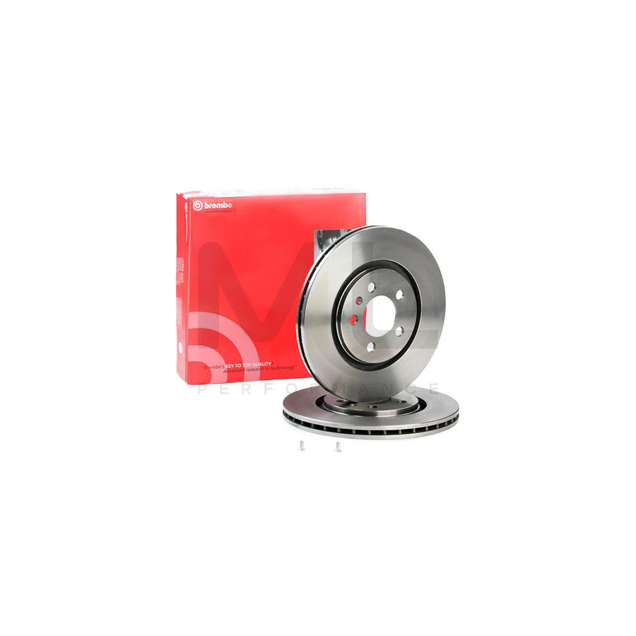 BREMBO 09.5570.10 Brake Disc Internally Vented, with bolts/screws | ML Performance Car Parts