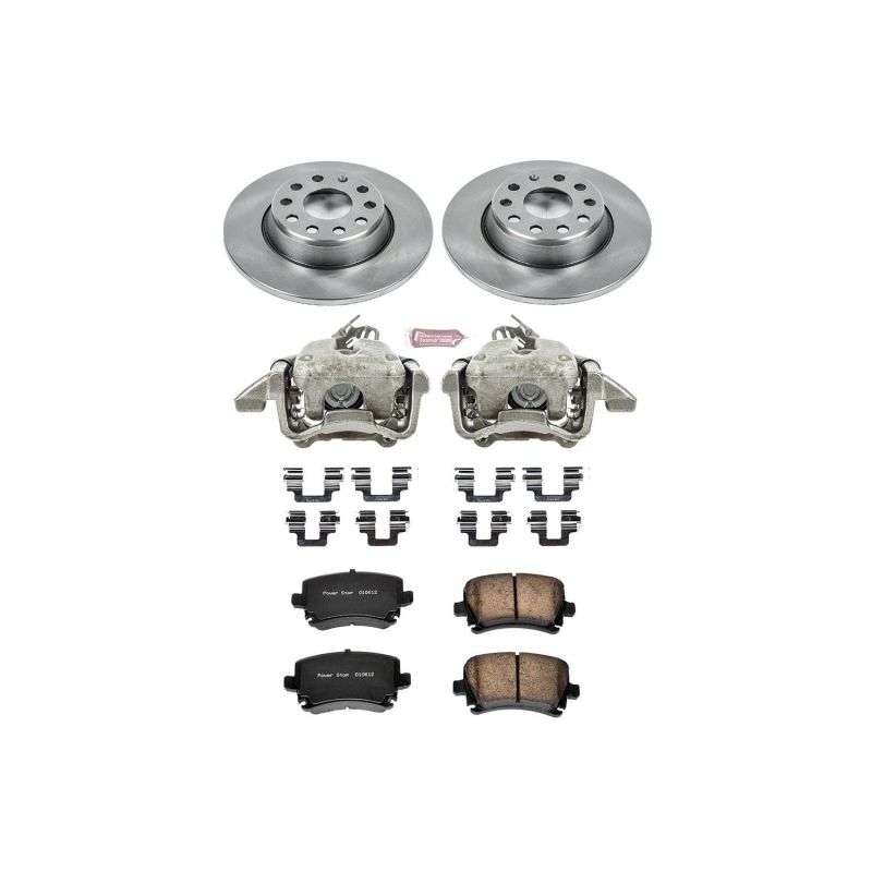 PowerStop Power Stop 06-09 Audi A3 Rear Autospecialty Brake Kit w/Calipers