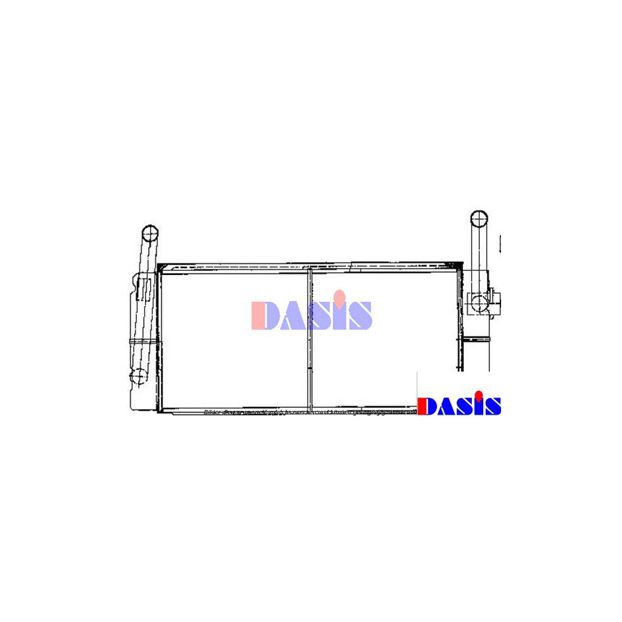 AKS Dasis 269030N Heater Matrix
