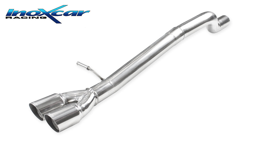 InoXcar AUA1.19.RA Audi A1 GB 40TFSI 2.0T Rear Without Silencer With End Pipe 2 X Diam. 70 Racing