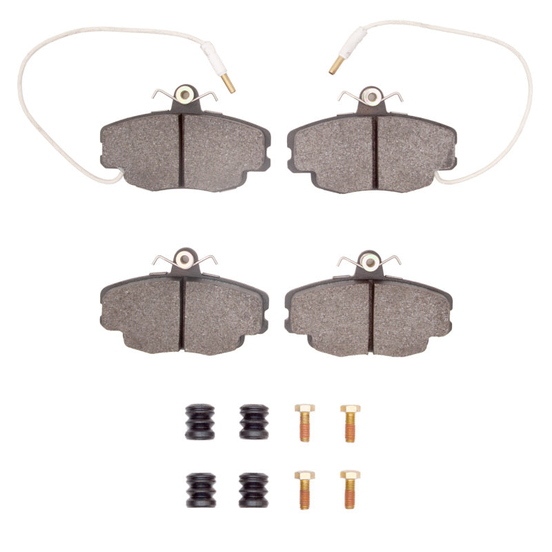 R1 Concepts R1 81-85 Renault Fuego Front Semi Met Pads & Hardware Kit