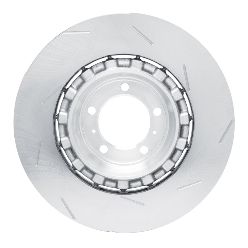 DFC 17-21 Porsche Panamera Left Rear Slotted Hi-Carbon Alloy Geomet Coated Rotor