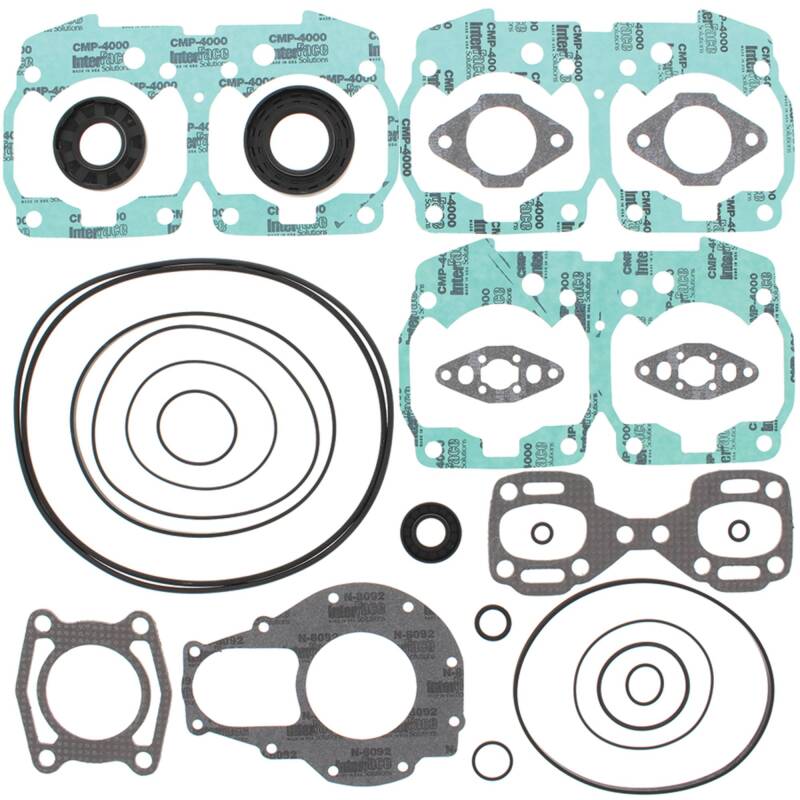 Vertex Pistons Vertex Gaskets 96-97 Sea-Doo 800 GSX Complete Gasket Kit w/ Oil Seals