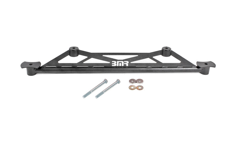 BMR Suspension BMR 16-17 6th Gen Camaro Rear Of Rear Cradle Brace - Black Hammertone