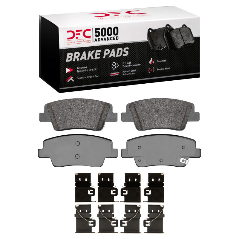 DFC 21-26 Genesis GV70 Rear 5000 Advanced Ceramic Brake Pads and Hardware Kit