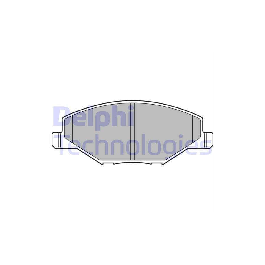 Delphi Lp2444 Brake Pad Set