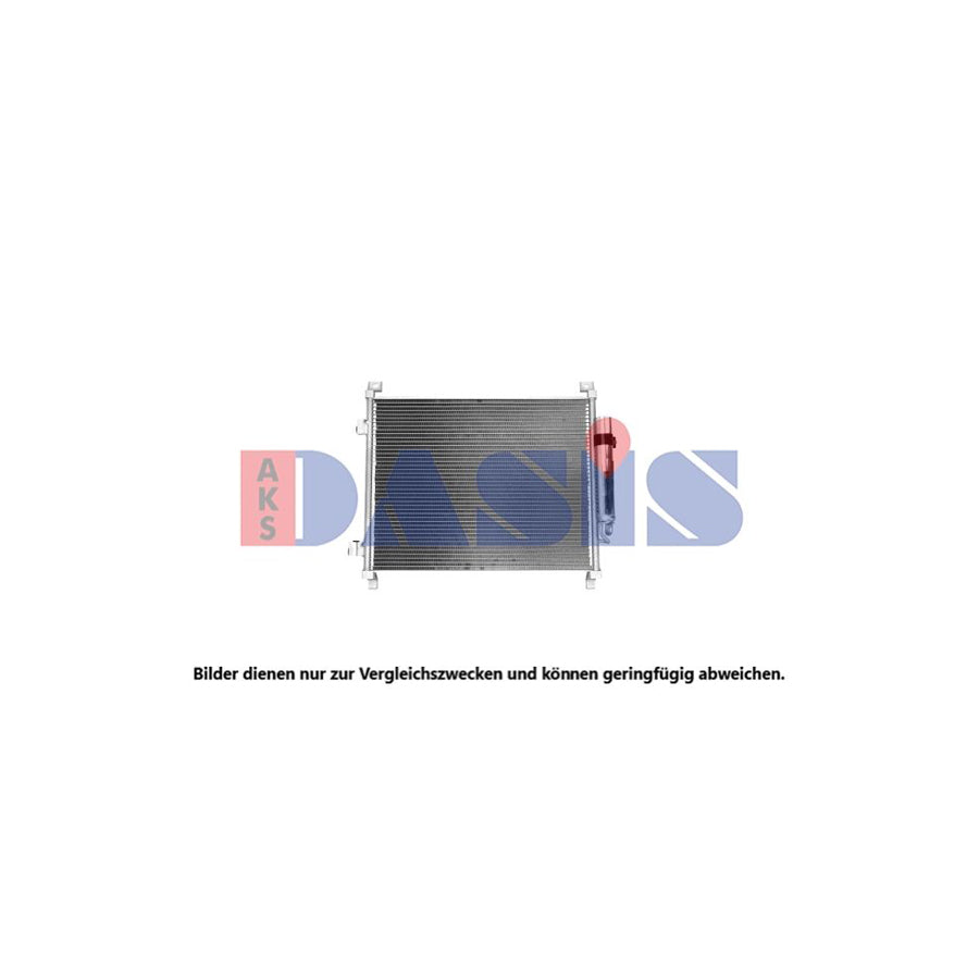 AKS Dasis 072067N Air Conditioning Condenser for Nissan Note II Hatchback (E12)
