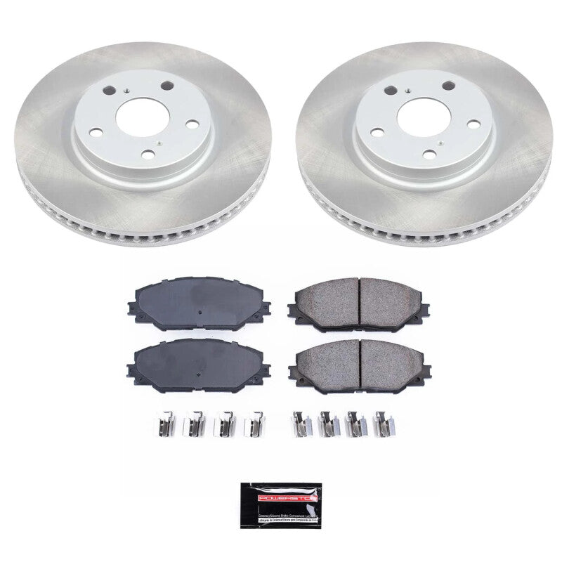 PowerStop Power Stop 06-18 Toyota RAV4 Front Semi-Coated Rotor Kit