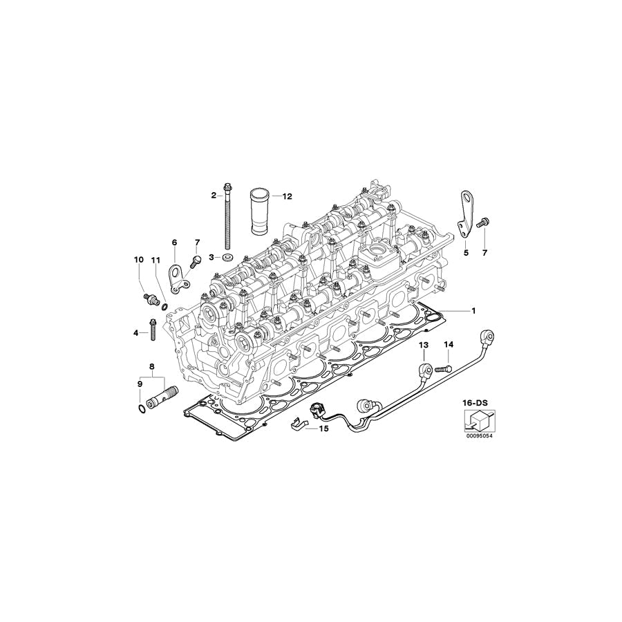 Genuine BMW 11120152551 E65 E66 Drophead Gasket Set Cylinder Head Asbestos Free (Inc. Drophead, Phantom & 760i) | ML Performance US Car Parts