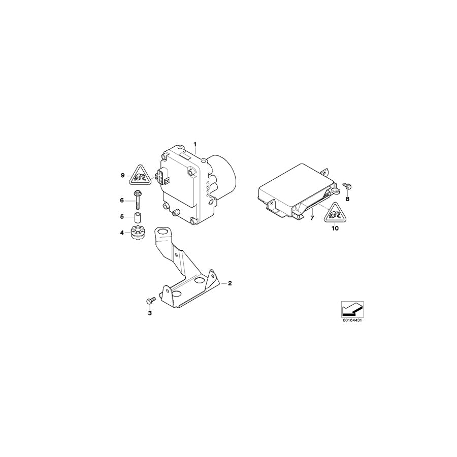 Genuine BMW 61138352350 E39 E38 Universal Socket Housing Uncoded 15 POL. (Inc. 528i, 535i & 525td) | ML Performance US Car Parts