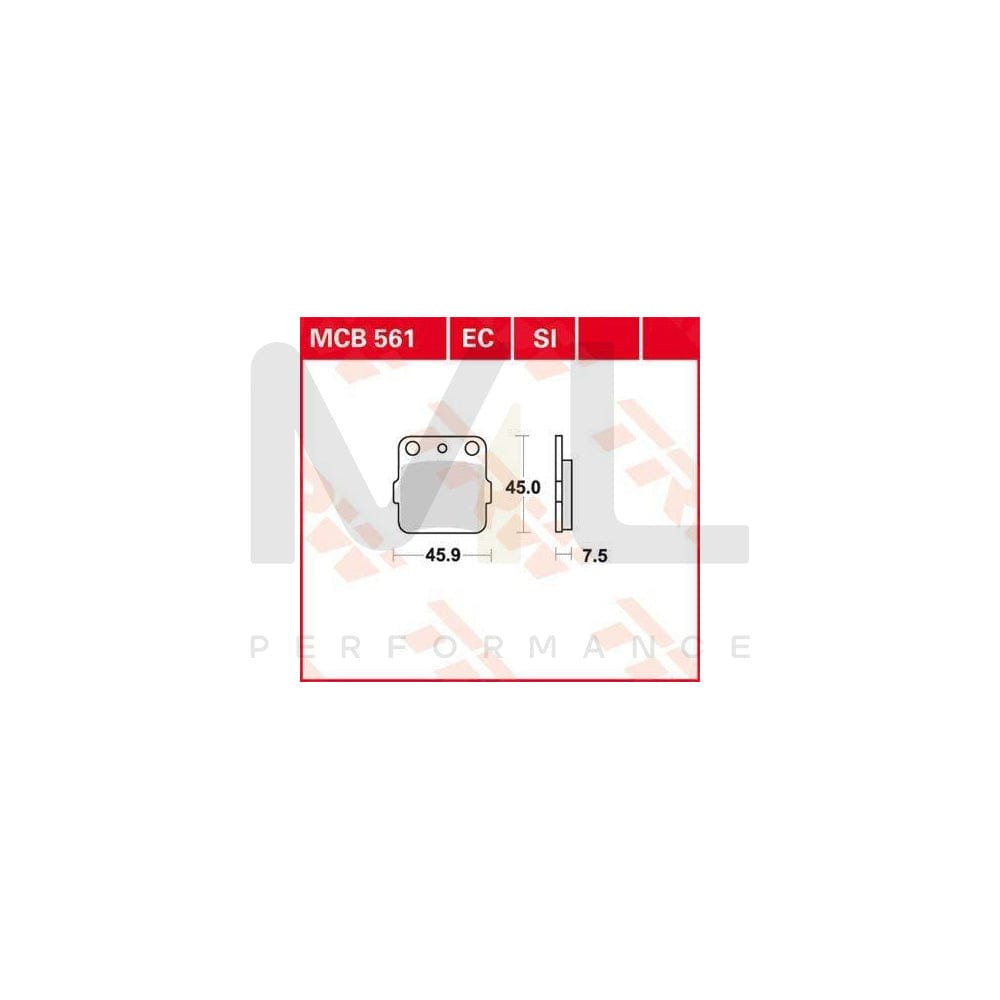TRW Sinter Offroad Mcb561Si Brake Pad Set | ML Performance Car Parts