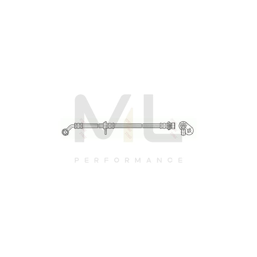 TRW PHD514 Brake Hose for HONDA Stream I (RN) 575mm, M10x1 | ML Performance Car Parts