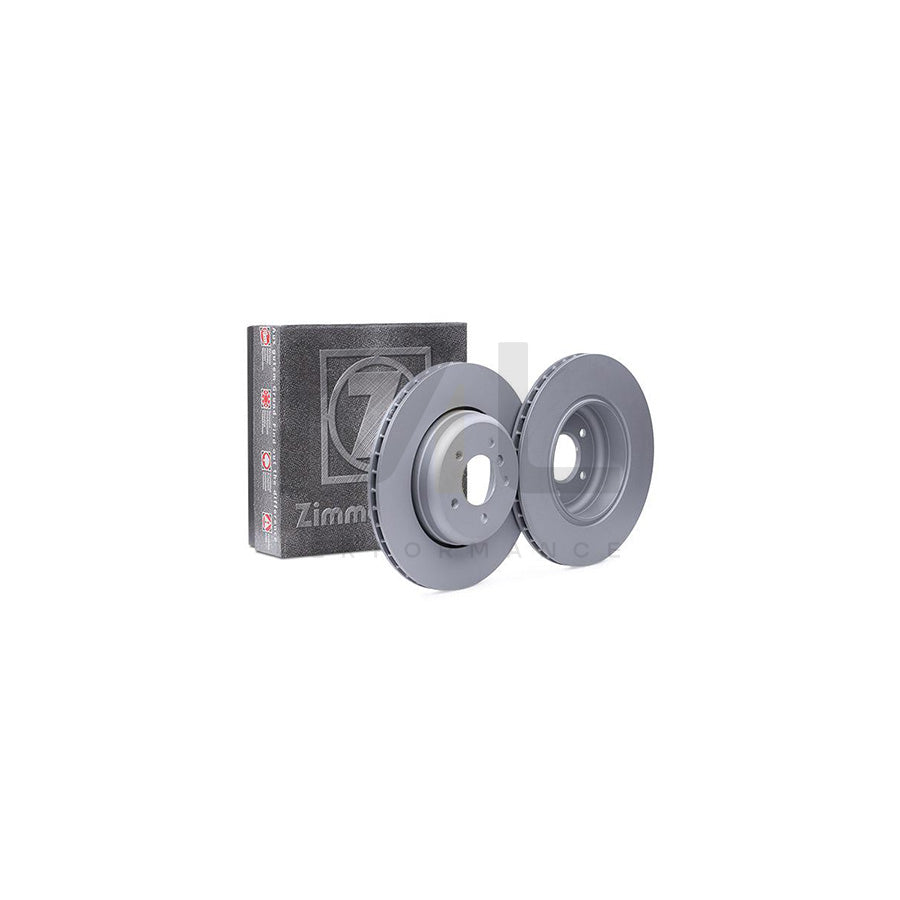 ZIMMERMANN COAT Z 150.3461.20 Brake Disc Externally Vented, Coated, High-carbon - 1 piece