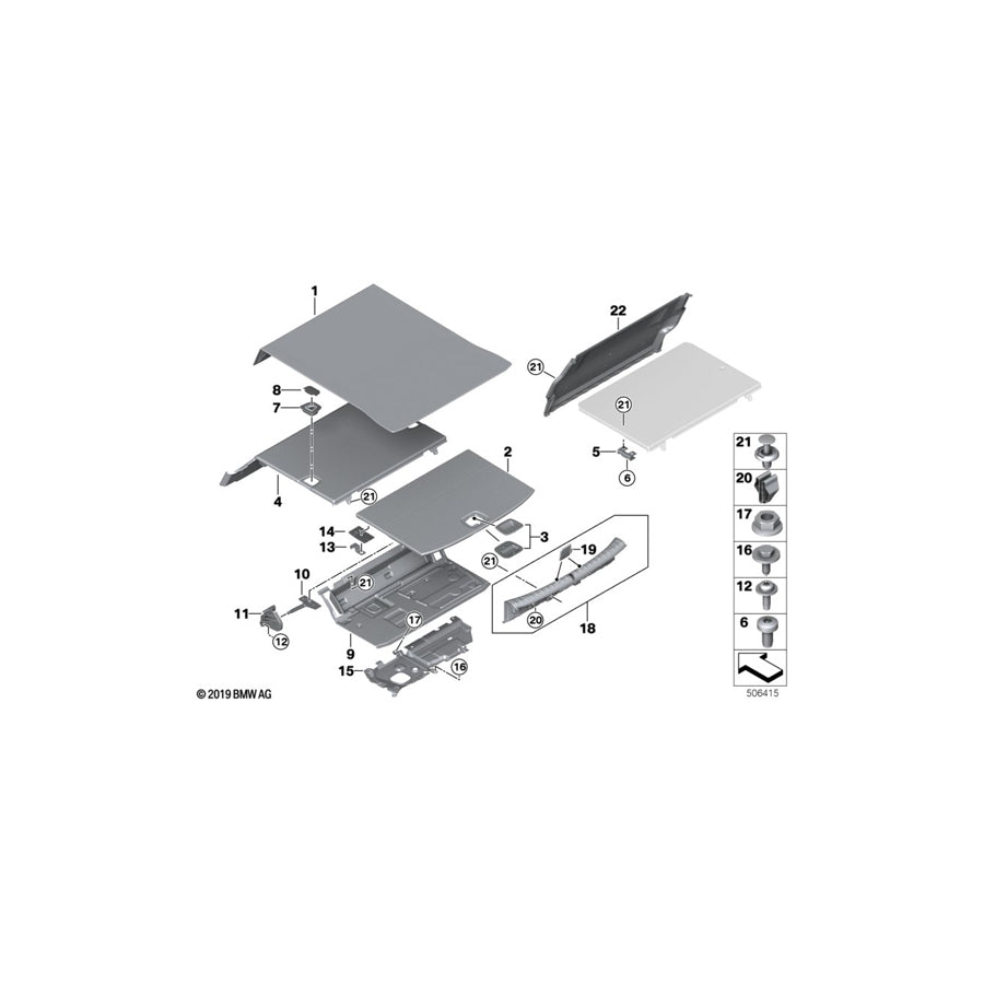 Genuine BMW 51477373574 F90 G30 Loading Sill Cover (Inc. 518d, 530d & M5) | ML Performance US Car Parts