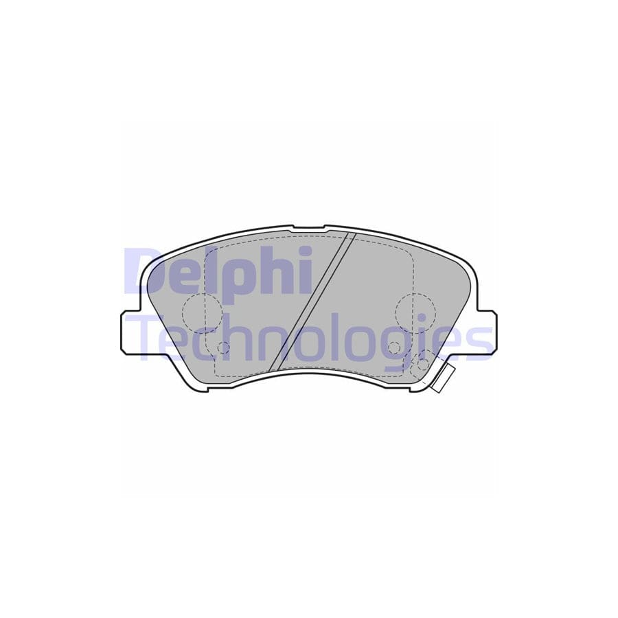 Delphi Lp2497 Brake Pad Set