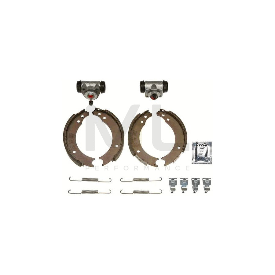 TRW Brake Kit BK1001 Brake Shoe Set with wheel brake cylinder | ML Performance Car Parts