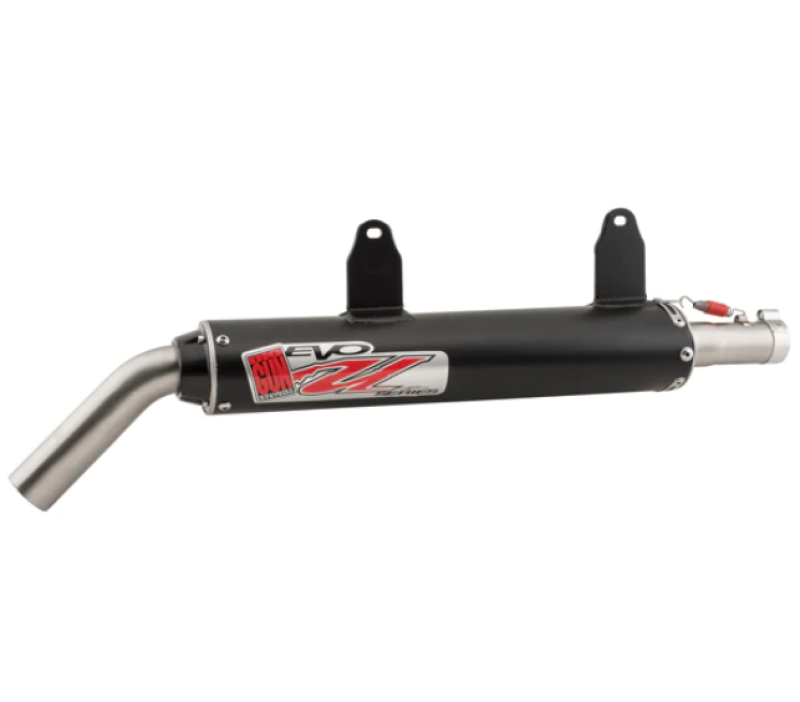 Big Gun 09-12 Honda Big Red 680 EVO U Series Slip On Exhaust
