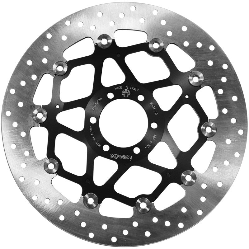 Brembo Powersports Brembo 92-92 BMW G Xmoto 650CC/1992 Ducati Monster Dark 400CC 320x5mm Brake Disc - Front Floating