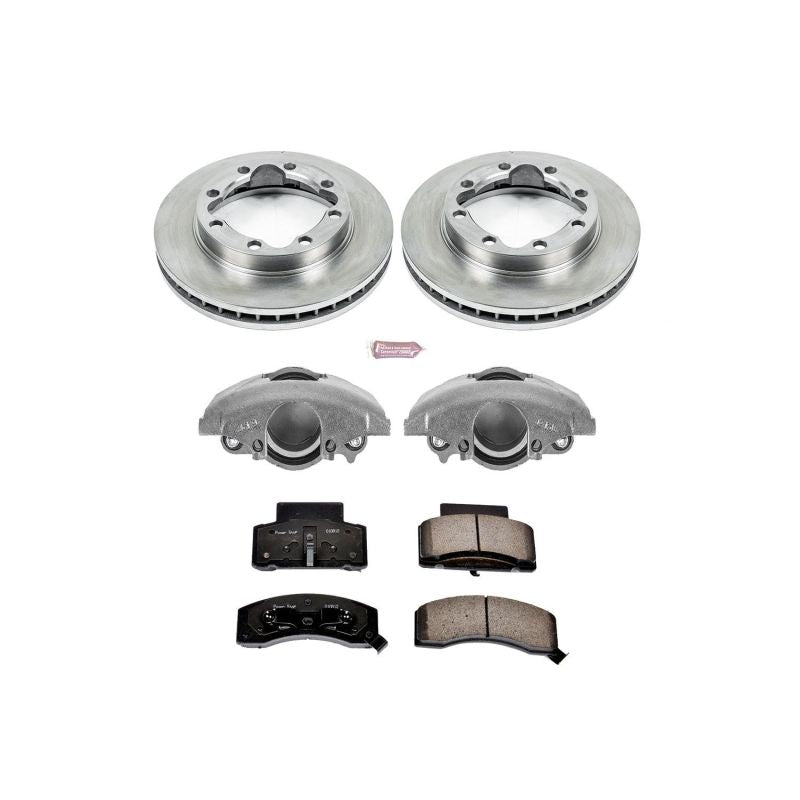 PowerStop Power Stop 90-00 GMC K3500 Front Autospecialty Kit w/Cals
