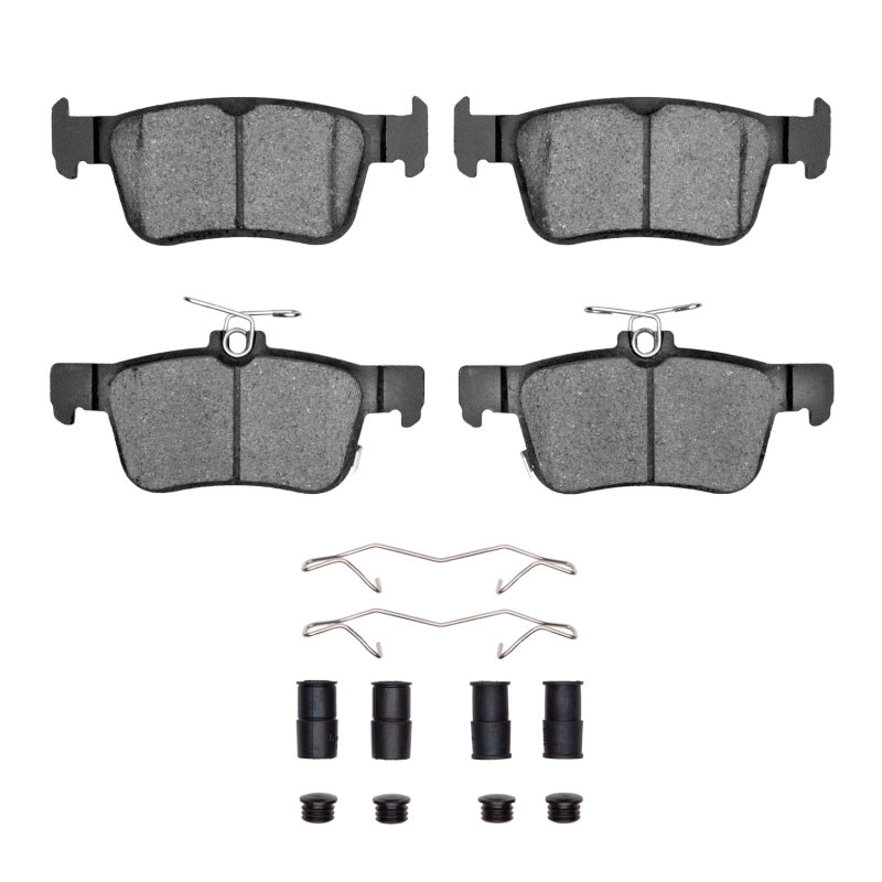 R1 Concepts R1 16-25 Acura Integra Rear Euro Ceramic Pads & Hardware Kit