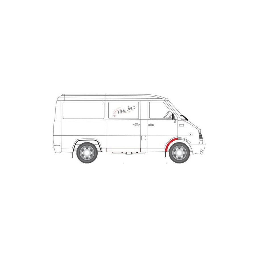 Blic 6505-06-1150012P Wing Fender For Daewoo Lublin